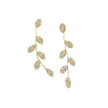 Load image into Gallery viewer, Image shows Diana Dangle Earrings on a white background.
